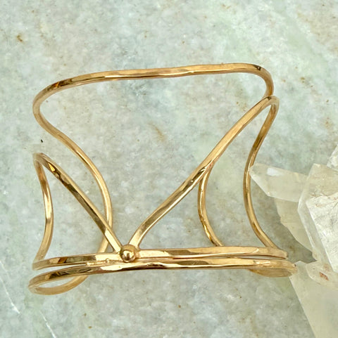Petal Cuff Bracelet