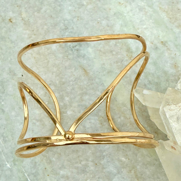 Petal Cuff Bracelet