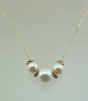 Freshwater Pearl Sliding Necklace