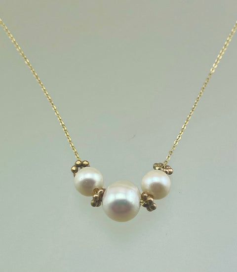 Freshwater Pearl Sliding Necklace