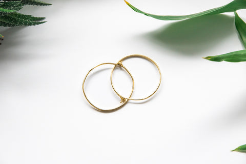 Gold Hoops Small