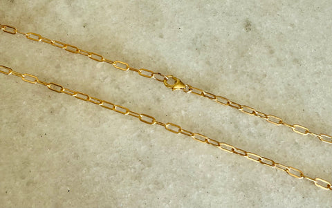 Medium Link Paperclip Necklace