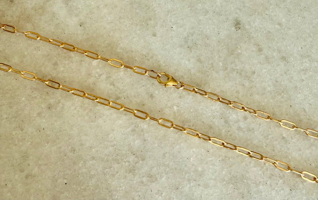 Medium Link Paperclip Necklace