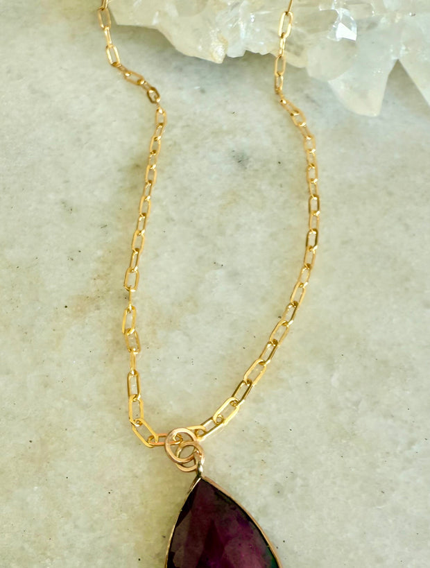 Medium Link Paperclip Necklace