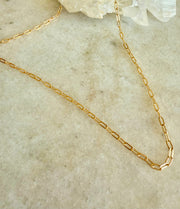 Medium Link Paperclip Necklace