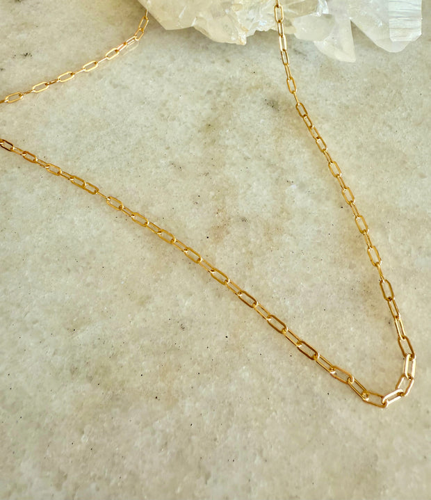 Medium Link Paperclip Necklace
