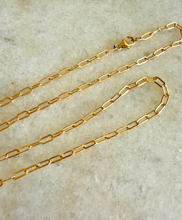 Medium Link Paperclip Necklace