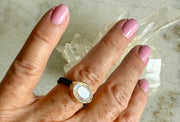 Athena Rainbow Moonstone Ring