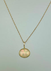 Opal Charm Necklace