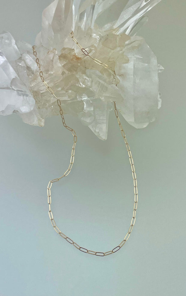 Couture Paperclip Chain Necklace