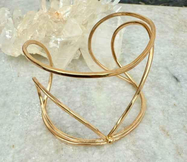 Petal Cuff Bracelet
