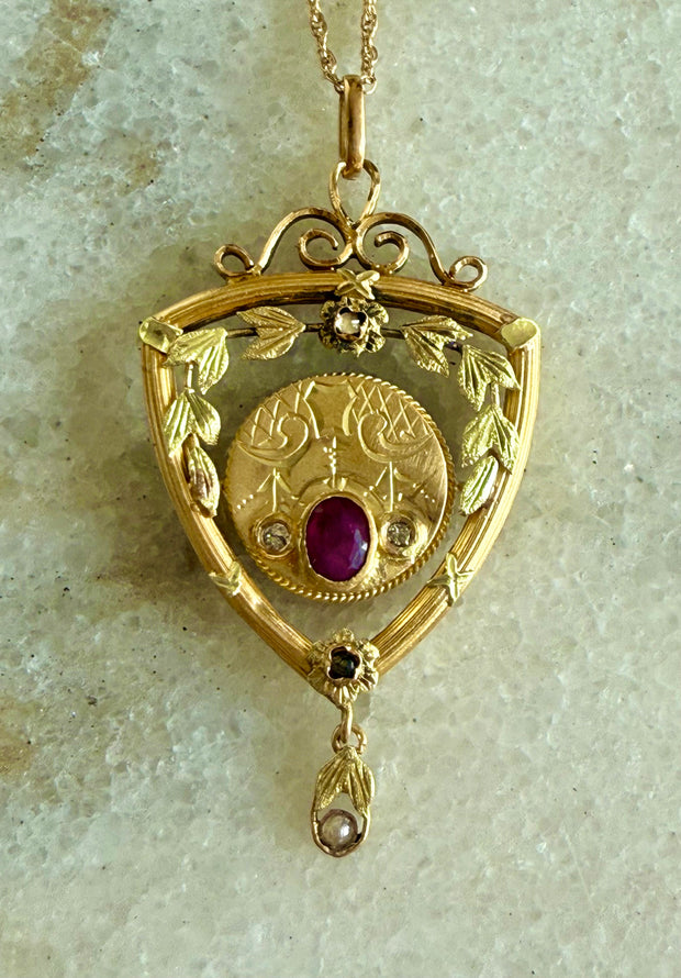 Victorian Estate Pendant