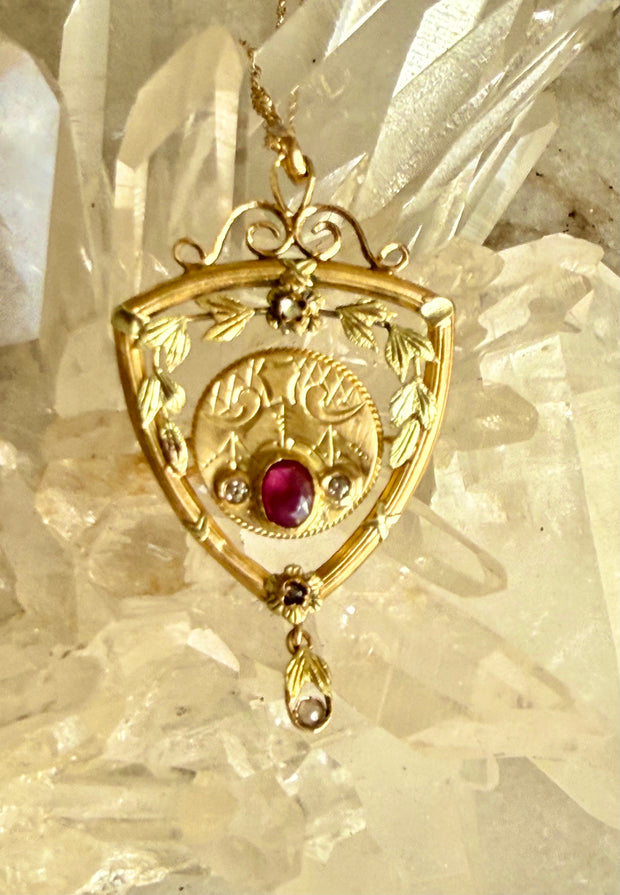 Victorian Estate Pendant