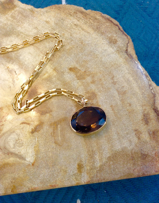 Smoky Quartz Necklace