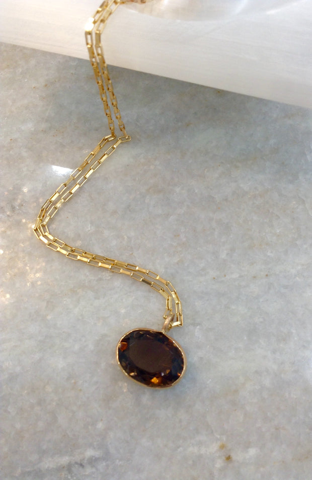 Smoky Quartz Necklace